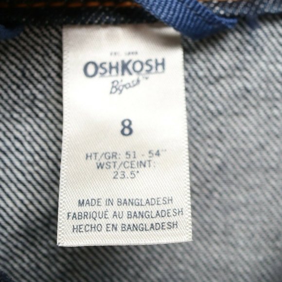 OshKosh B’gosh Unisex Denim Jean Jacket 8-EUC - Picture 2 of 5